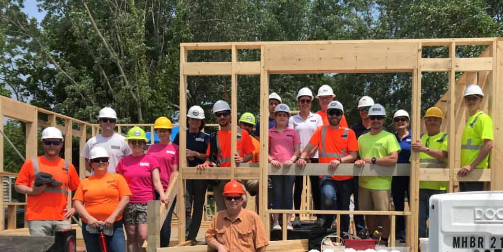 RAUCH inc. joins habitat choptank for build day!